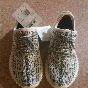 BOYS Sz 13 Adidas Yeezy Boost 350 - Turtle Dove